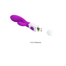 Pretty Love Bright silikonski vibrator sa dodatkom za klitoris BI 14174-8
